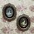 Add a touch of classical Regency charm to your walls with this beautiful pair of mid-century Cameo Creation wall plaques....