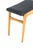 Vintage Ottoman in Solid Wood and Fabric For Sale - Image 9 of 11