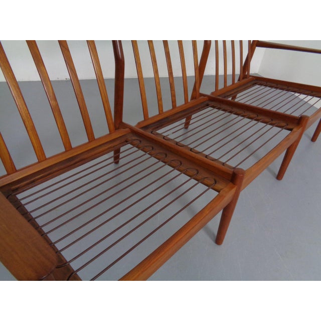 Danish Teak Sofa by Svend Aage Eriksen for Glostrup, 1960s For Sale - Image 9 of 13