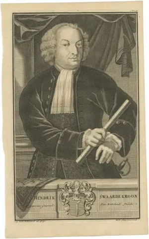 Hendrick Zwaardecroon, 1726, Paper