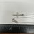 Early 21st Century Natural Diamond Cross Necklace in 14kt White Gold – 0.20ctw, 18in, New For Sale - Image 5 of 5