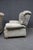 Pair of Leathercraft Inc. Distressed Gray Tufted Leather Recliner Club Chairs For Sale - Image 11 of 18
