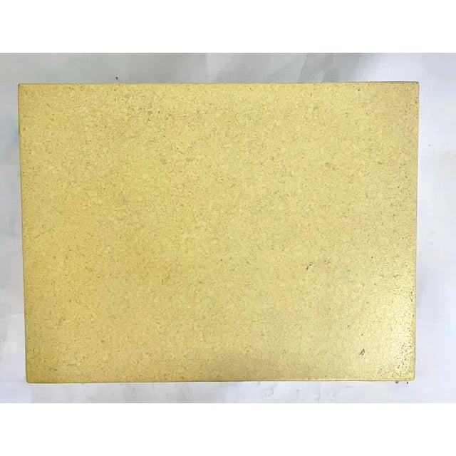 Wood Set of Two Paul Frankl Cork Nesting Tables For Sale - Image 7 of 12