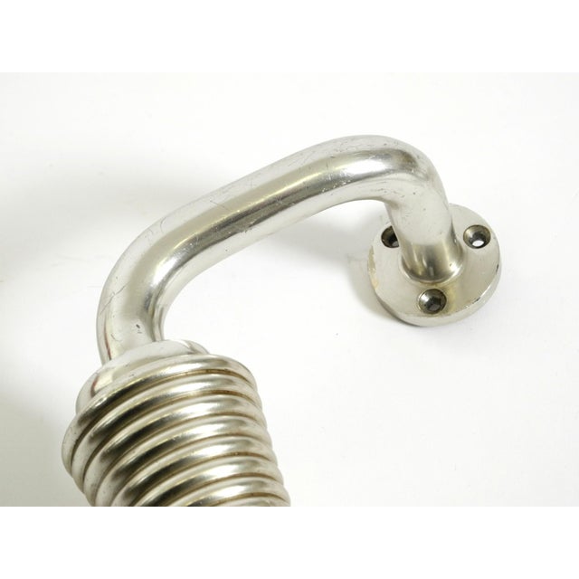 Large Door Handles in Aluminum, 1960s, Set of 4 For Sale - Image 12 of 18