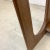 Mid-Century Modern Walnut End Table With Glass Top For Sale - Image 10 of 13