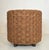 1970s 1970s Rope stool with round wooden legs in the style of Audoux Minet For Sale - Image 5 of 12