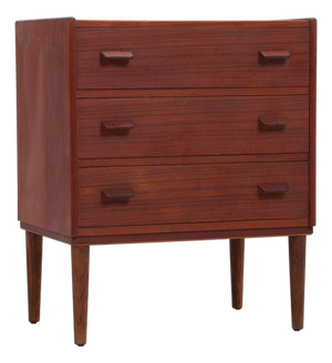 Vintage Danish Teak Chest of Drawers by Carl Aage Skov for Munch Møbler, 1960s