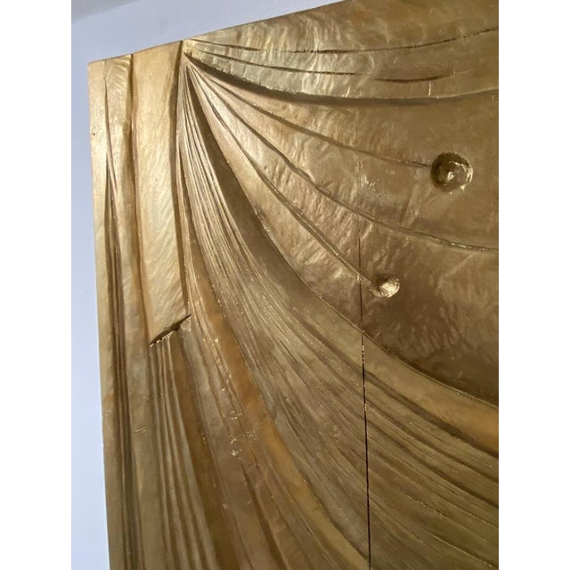 Decorative Panel in Walnut by Luigi Nioi, 1976 For Sale - Image 3 of 8