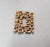 Napier Vintage 1971 Signed Napier Modernist Goldtone Brooch For Sale - Image 4 of 8