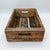 Wood Vintage Coca-Cola Bottling Company Los Angeles Wood Crate With Glass Bottles & Carriers For Sale - Image 7 of 10