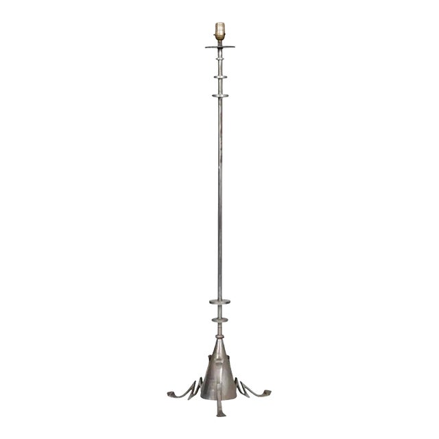 Art Deco Modernist 'Devil's Tail' Floor Lamp, Circa 1920s For Sale