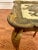 Wood Baroque Italian Florentine Gold Gilt and Cream Square Side Accent Table For Sale - Image 7 of 12