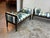Bespoke Coastal Stripe Benches, Pair For Sale - Image 9 of 12