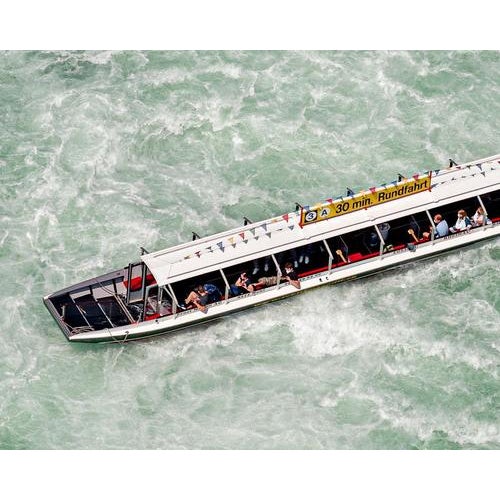 Bernhard Lang, av_rhine_falls_005: Aerial View, Limited Edition Photograph For Sale - Image 4 of 6