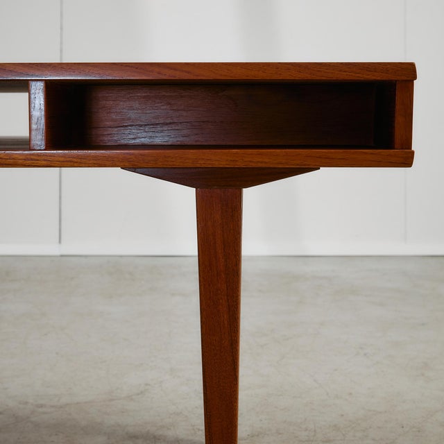 Danish Teak Coffee Table, 1950s For Sale - Image 9 of 18