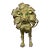 1990s Sergio Alvarado Brass Lion Figurine For Sale