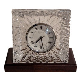 Example of Waterford Crystal Clocks