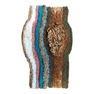 1970s Modernist Mid-Century Modern Fiber Art For Sale