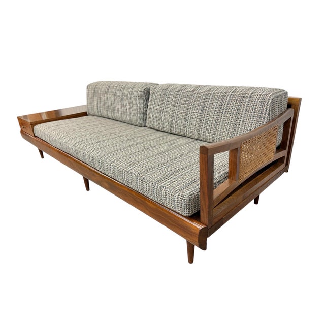 Mid-Century Modern Mid-Century Modern Adrian Pearsall Sofa W/End Table For Sale - Image 3 of 8
