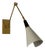 White Wall Lamp in the style of Stilnovo For Sale