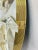 Brass Brass & Crystal Ceiling/Wall Light Made in Italy For Sale - Image 8 of 12