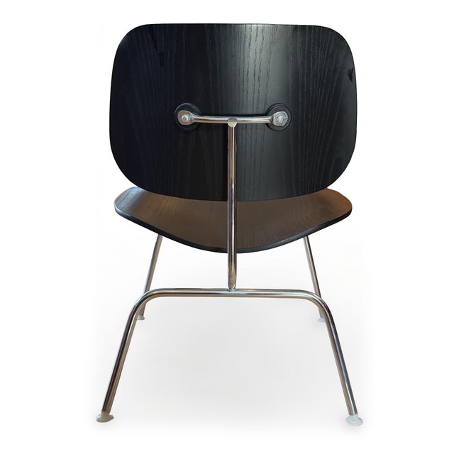 Charles and Ray Eames Molded Plywood Lounge Chair Metal Base (Lcm) for Herman Miller, 2007 For Sale - Image 10 of 13