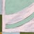 Rule of Threes - Small Green Abstract Botanical Mixed Media Painting on Raw Canvas by Meredith Walker For Sale In Los Angeles - Image 6 of 9