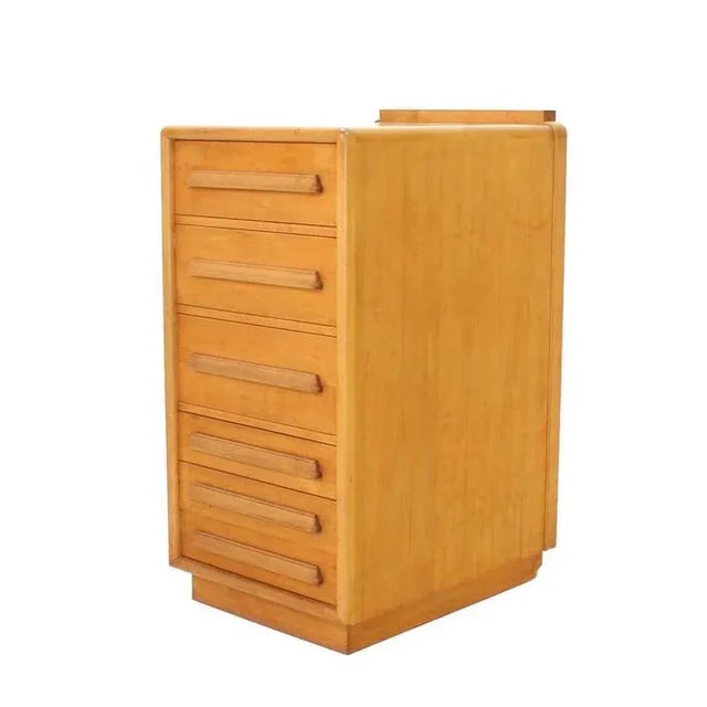 Early 20th Century Early 20th Century Deep Drawers Heavily Custom Built File Cabinet For Sale - Image 5 of 10