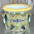 Ceramic Vintage Boho Hand Painted Glazed Ceramic Wine Urn For Sale - Image 7 of 8