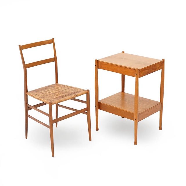 Bedside Table with Drawer from Fratelli Reguitti, 1960s For Sale - Image 14 of 15