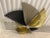 Signed and dated Curtis Jere pleated fan wall sculpture. Great condition with minimal wear and tear on metal. Excellent...
