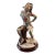 Rare Giuseppe Armani 1994 Capodimonte Harlequin Jester Clown Figurine ~ 11.5" H For Sale