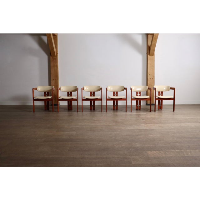 Pamplona Chairs by Augusto Savini for Pozzi, Italy, 1965, Set of 6 For Sale - Image 6 of 18