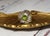 Artisan Peridot Citrine Flower Adjustable Ring Sterling Silver, Size 7.25 For Sale - Image 4 of 15