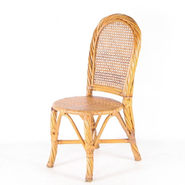 Vintage Rattan Dining Room, 1970s For Sale - Image 11 of 18