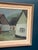 1940s Fabian Lundqvist, Village, 1944, Oil on Canvas, Framed For Sale - Image 5 of 18