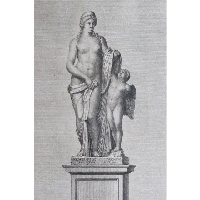 19th Century Antique Neoclassic Framed Prints - a Pair For Sale In Palm Springs - Image 6 of 10