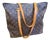 A 2000s Louis Vuitton Brown House's Signature Monogram Canvas Luco Tote Bag 8 For Sale