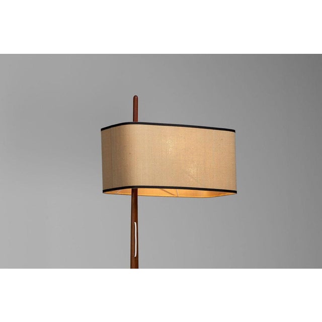 Giraffe Tablet Floor Lamp from Rispal, France, 1950s For Sale - Image 14 of 18