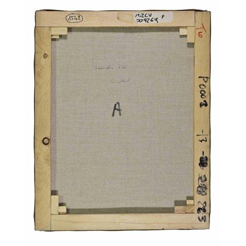 Alberto Gallerati, Wing Seizure, 1970s, Oil Painting on Canvas For Sale - Image 4 of 5