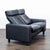 Modern Stressless Arion Black Leather Loveseat With Adjustable Headrests For Sale - Image 3 of 10