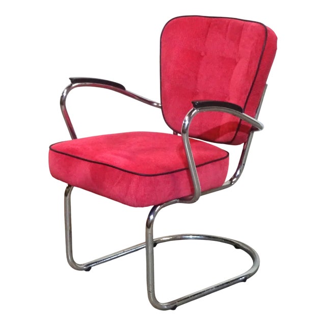 Tubular Frame Armchair by Paul Schuitema for D3-Fana Metaal Rotterdam, 1930 For Sale