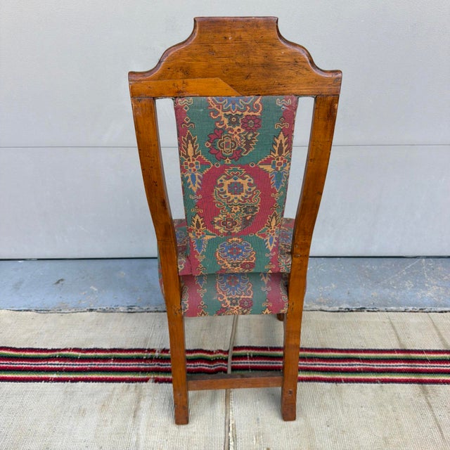 A Very Fine Antique William & Mary Side Chair With Spanish Feet, Boston, Circa 1730 For Sale - Image 10 of 18