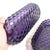 20th Century Fostoria American Purple Glass Serving Dish Pair For Sale - Image 10 of 11