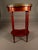 French Louis XVI Style Mahogany Kidney-Shaped Side Table With Marble Top & Brass Gallery, C. 1890 For Sale In Indianapolis - Image 6 of 12