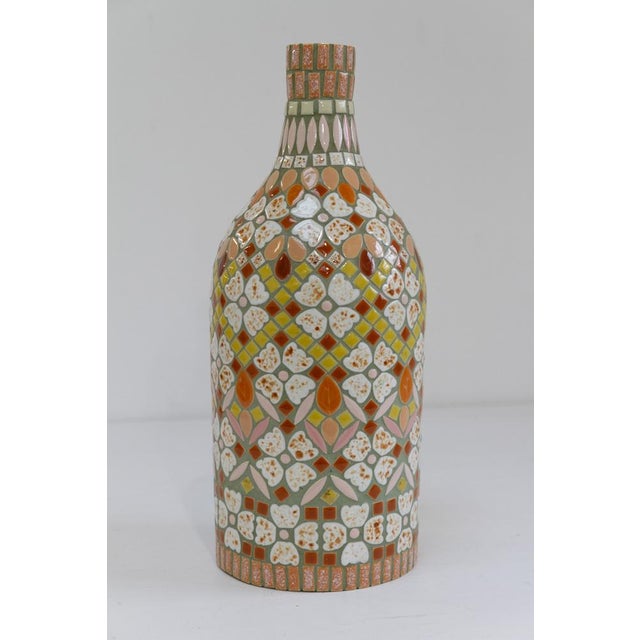 Swedish Folk Art Mosaic Vase, 1970s For Sale - Image 11 of 16