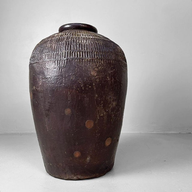 Meiji Tokoname (常滑) Tsubo Jar, Japan For Sale - Image 17 of 18