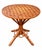 1950s Vintage Woven Rattan Garden Set of Round Table and Armchairs, 1950s, Set of 5 For Sale - Image 5 of 15