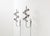 Mid-Century Modern Early Model 226 Wall Lights by Gino Sarfatti for Arteluce, Italy, 1959, Set of 2 For Sale - Image 3 of 10