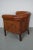 Vintage Dutch Cognac Colored Leather Club Chair For Sale - Image 17 of 18